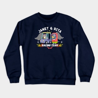 Janet and Rita Racing Team, Bluey Grannies Crewneck Sweatshirt